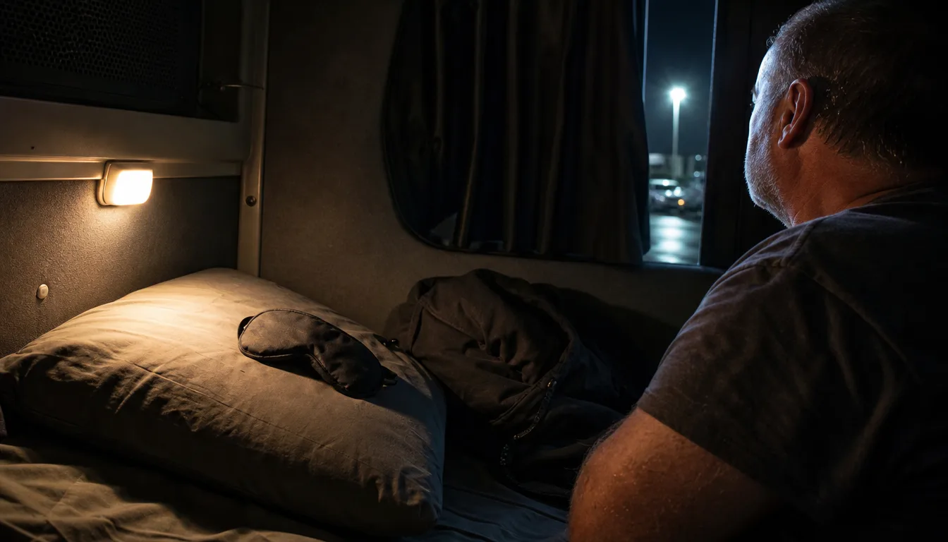 nodpod vs Manta Sleep Mask: Which One Actually Blocks a Truck Stop Parking Lot