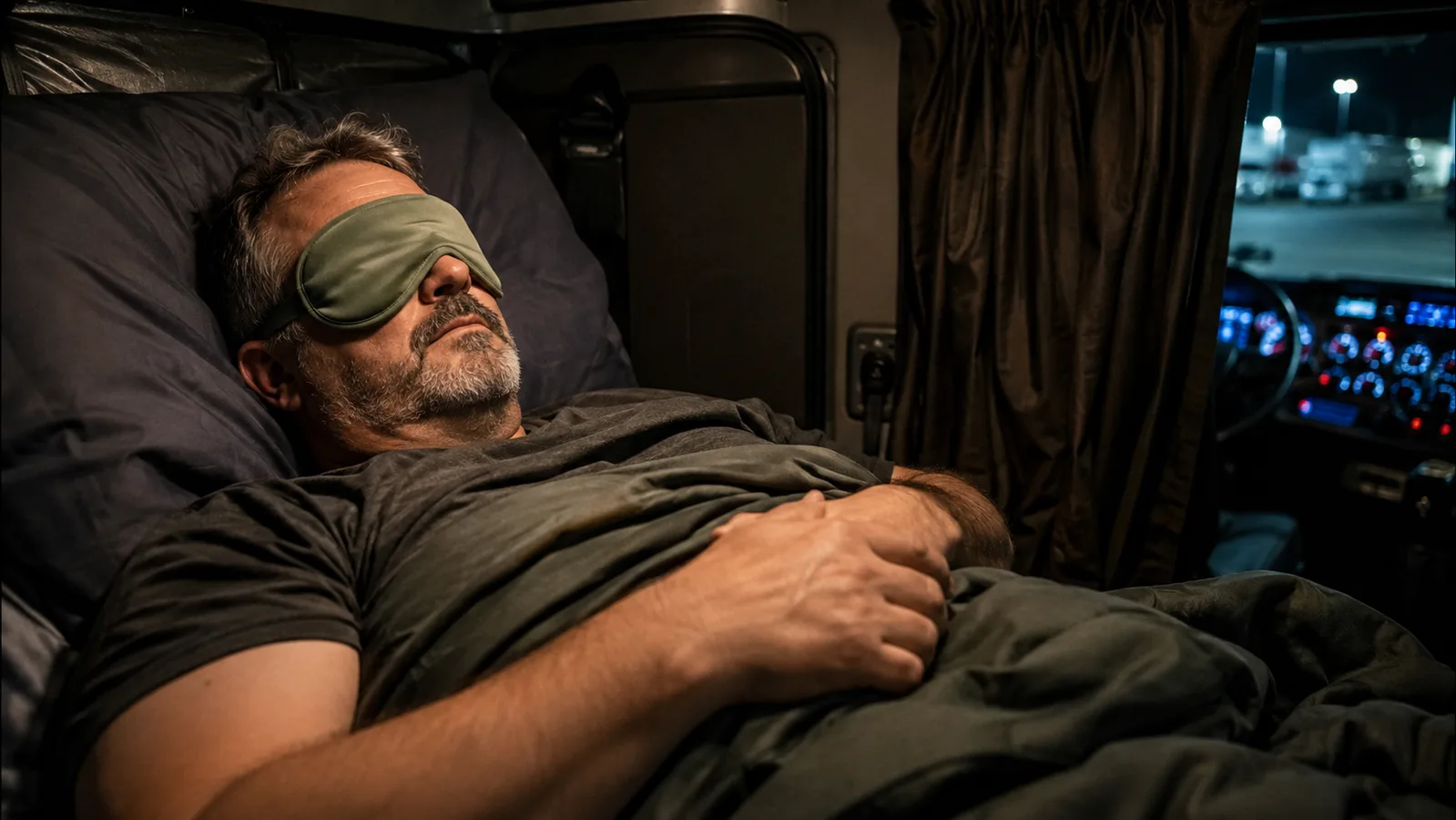 nodpod Weighted Sleep Mask Review: 6 Months of Truck Stops and Bad Motel Blackout Curtains