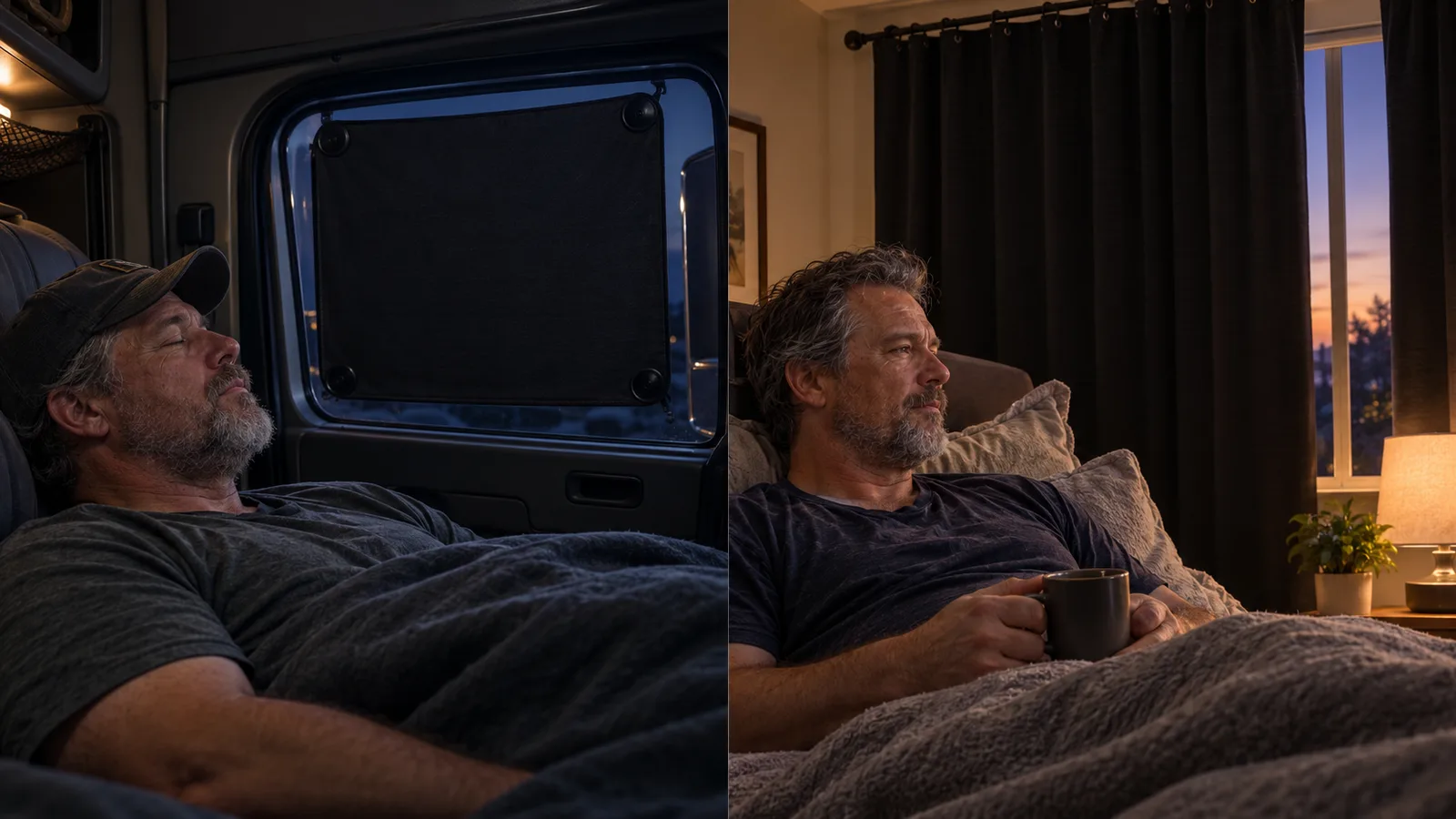 Portable Blackout Shade vs Blackout Curtains: Which One Fits a Truck Cab